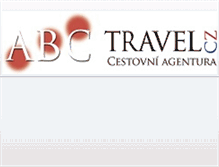 Tablet Screenshot of abc-travel.cz